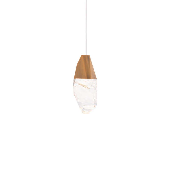 Schonbek Beyond  Martini 1 Light Mini Pendant Mini-Pendants Schonbek Beyond Aged Brass OPTIC HAZE 