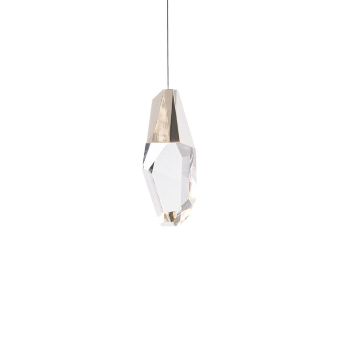 Schonbek Beyond  Martini 1 Light Mini Pendant Mini-Pendants Schonbek Beyond Polished Nickel OPTIC CRYSTAL 