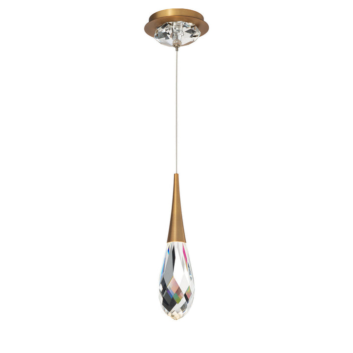 Schonbek Beyond  Hibiscus 21 Light Multi-Light Pendant Pendants Schonbek Beyond Aged Brass OPTIC CRYSTAL 