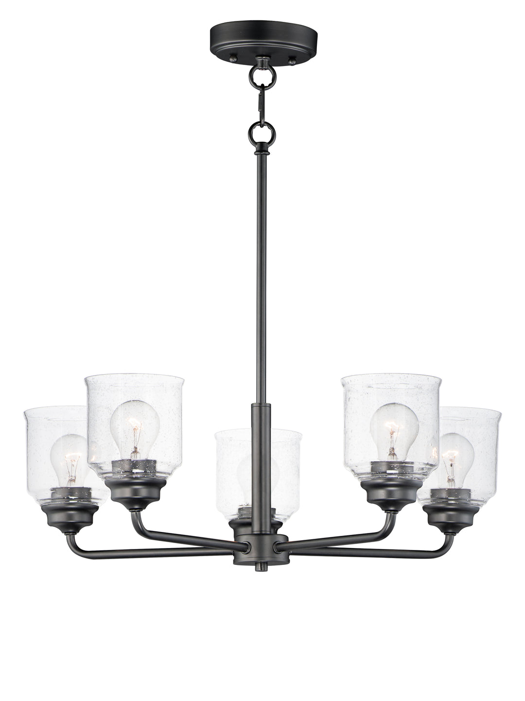 Maxim Acadia-Single-Tier Chandelier Chandeliers Maxim   