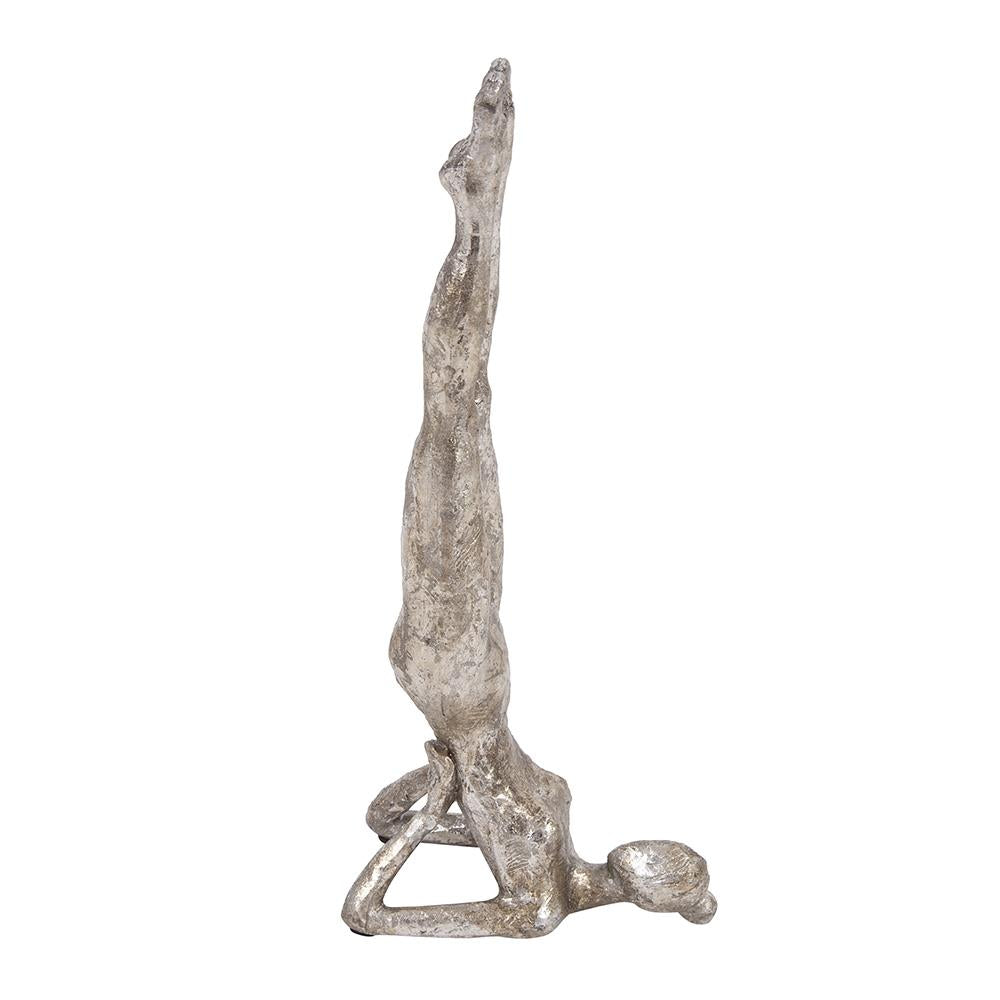 Howard Elliott Collection Forearm Stand Yoga Pose Statue Decorative Accents Howard Elliott Collection   