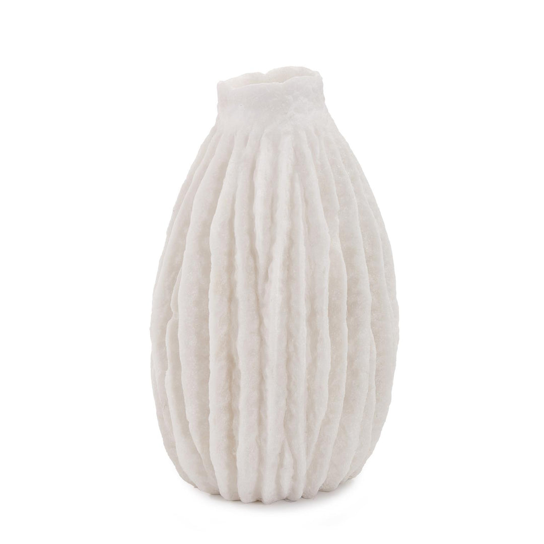 Howard Elliott Collection Cacao White Vase, Large Vases Howard Elliott Collection   