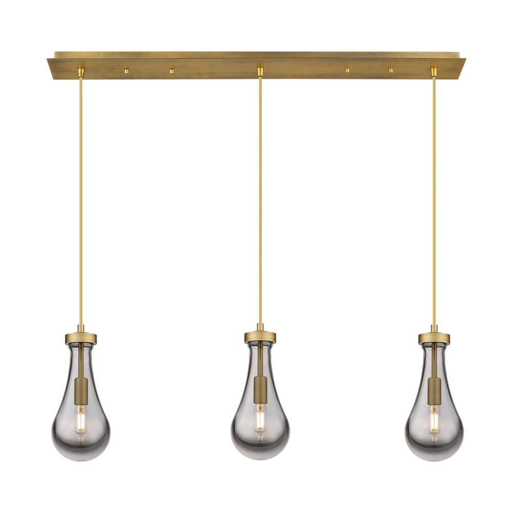 Innovations Lighting Owego 5" Linear Pendant - Brushed Brass