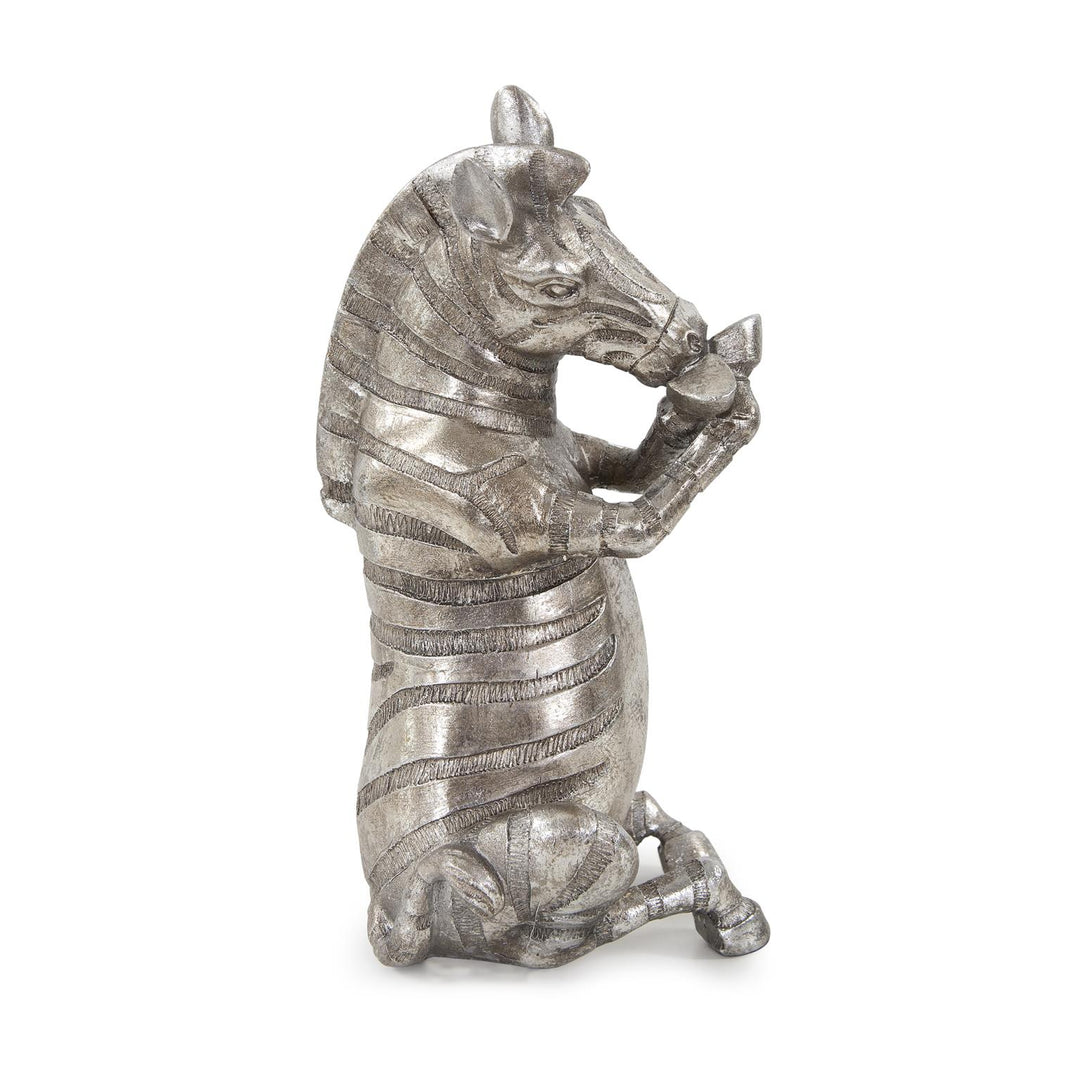 Howard Elliott Collection Zuri the Zebra (Speak No Evil) Decorative Accents Howard Elliott Collection   