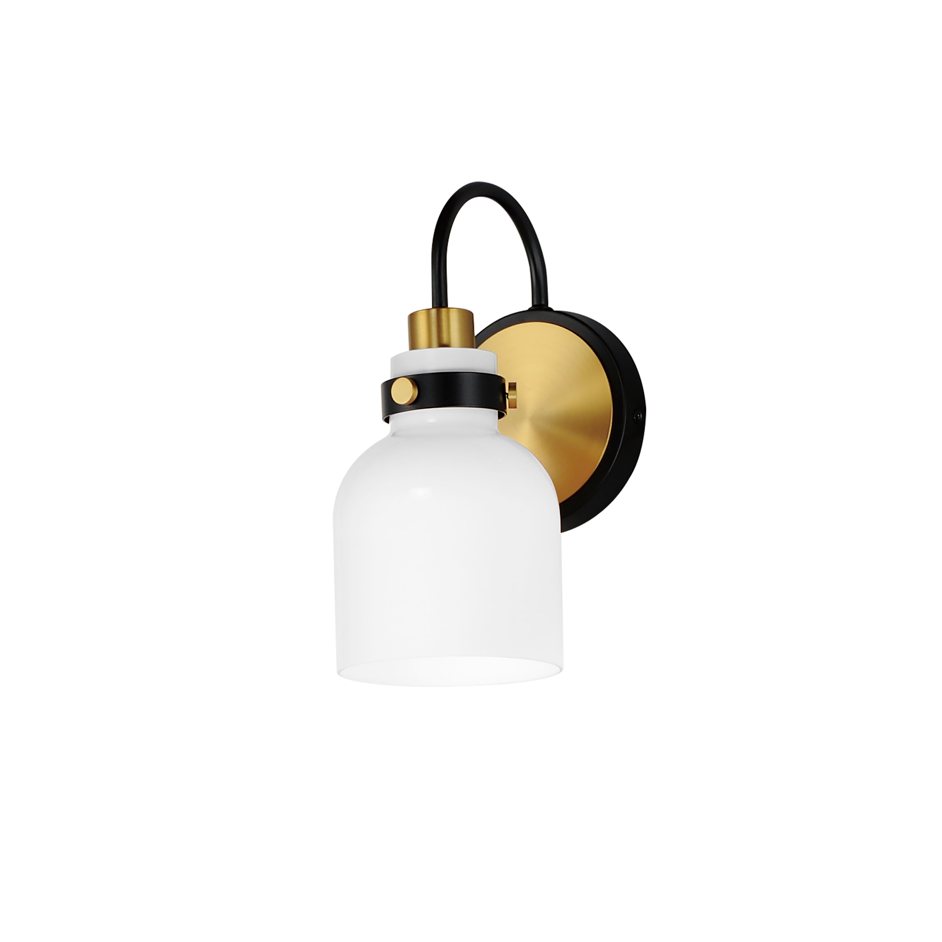 Maxim Milk-Wall Sconce Wall Light Fixtures Maxim   