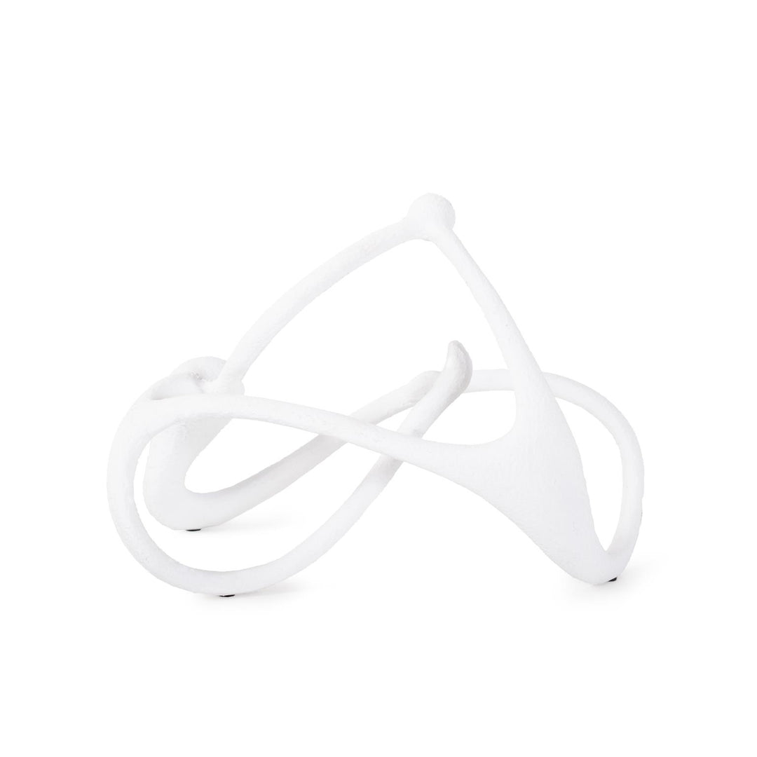 Howard Elliott Collection Endro Abstract Sculpture in White Sculpture Howard Elliott Collection   