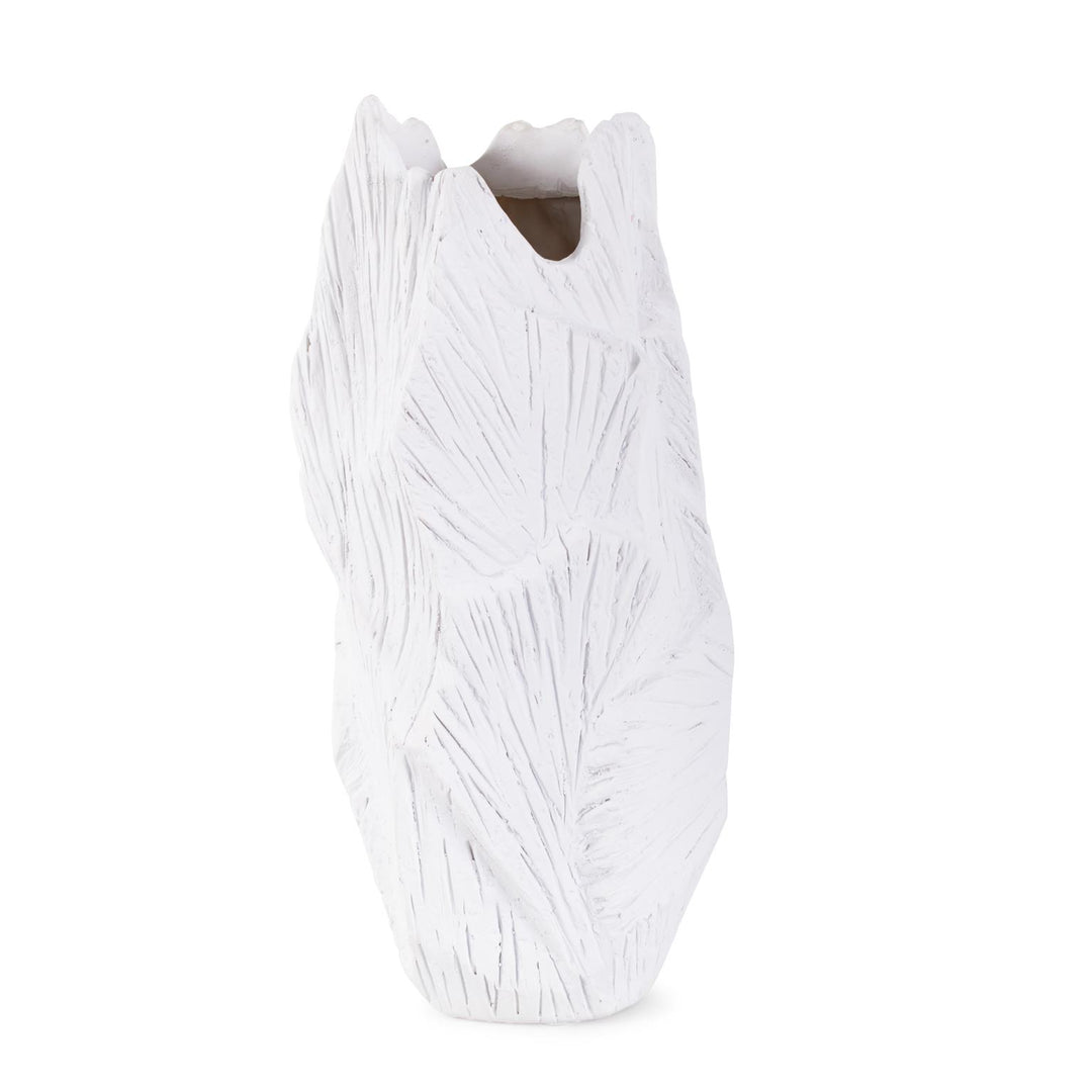 Howard Elliott Collection Abstract Elm Tall Vase in White Vases Howard Elliott Collection   