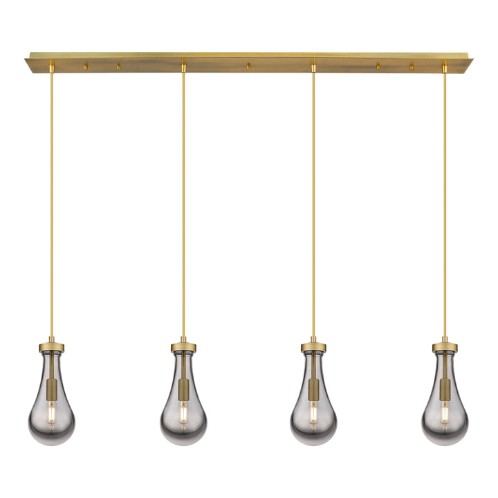 Innovations Lighting Owego 5" Linear Pendant - Brushed Brass