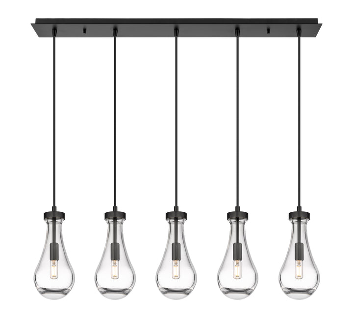 Innovations Lighting Owego 5" Linear Pendant - Matte Black