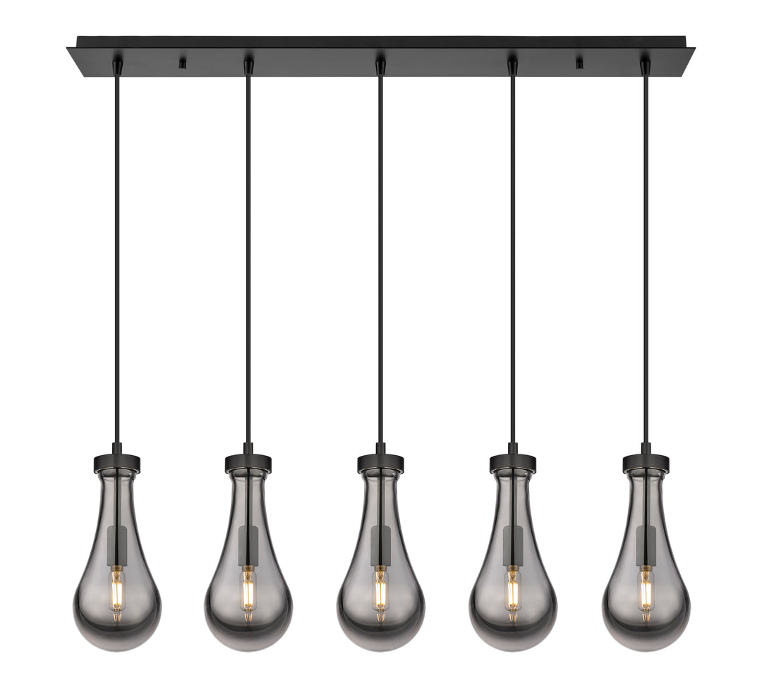 Innovations Lighting Owego 5" Linear Pendant - Matte Black