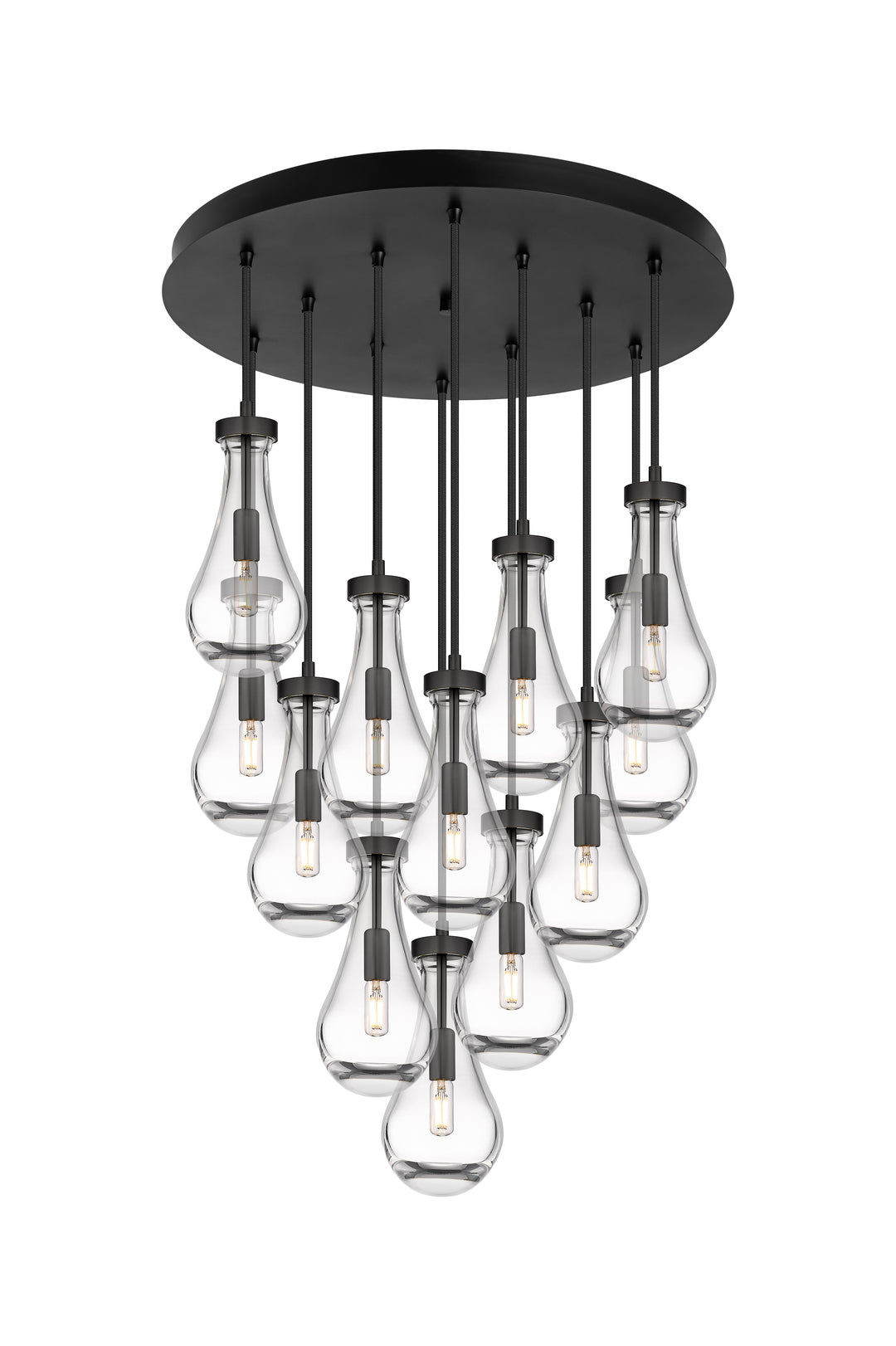 Innovations Lighting Owego 5" Multi Pendant - Matte Black