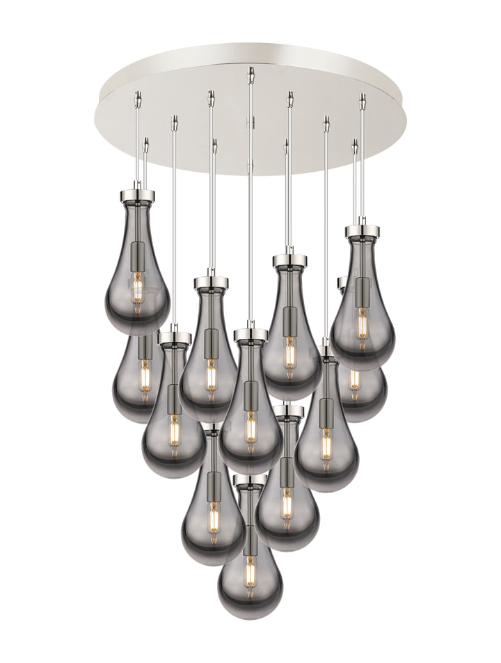 Innovations Lighting Owego 5" Multi Pendant - Polished Nickel