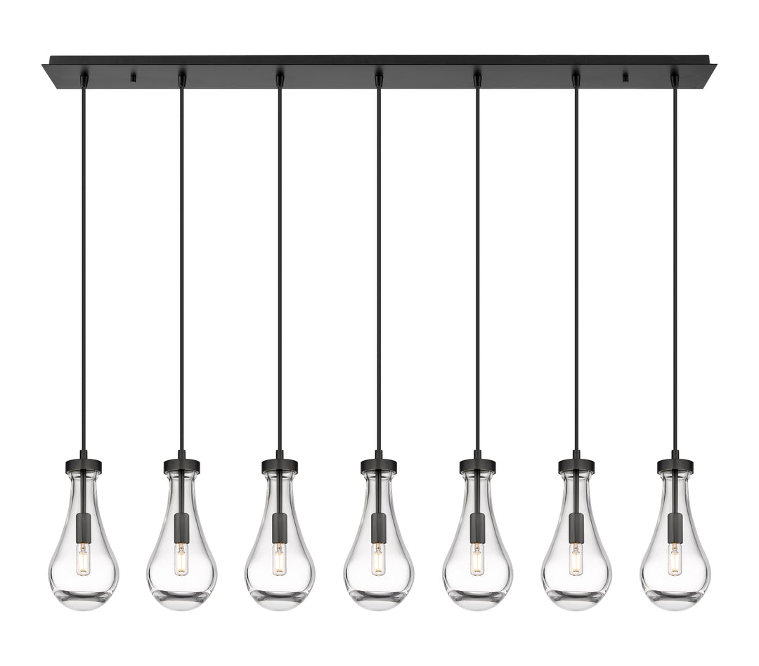 Innovations Lighting Owego 5" Linear Pendant - Matte Black