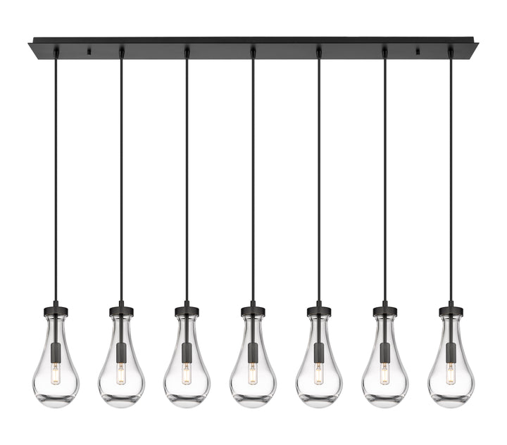 Innovations Lighting Owego 5" Linear Pendant - Matte Black