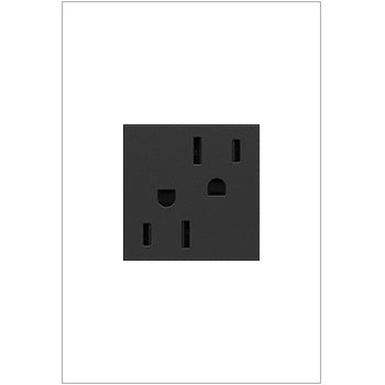 Legrand Tamper-Resistant Outlet, 15A Lighting Controls Legrand Graphite  