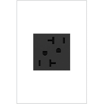 Legrand Tamper-Resistant Outlet, 20A Lighting Controls Legrand Graphite  