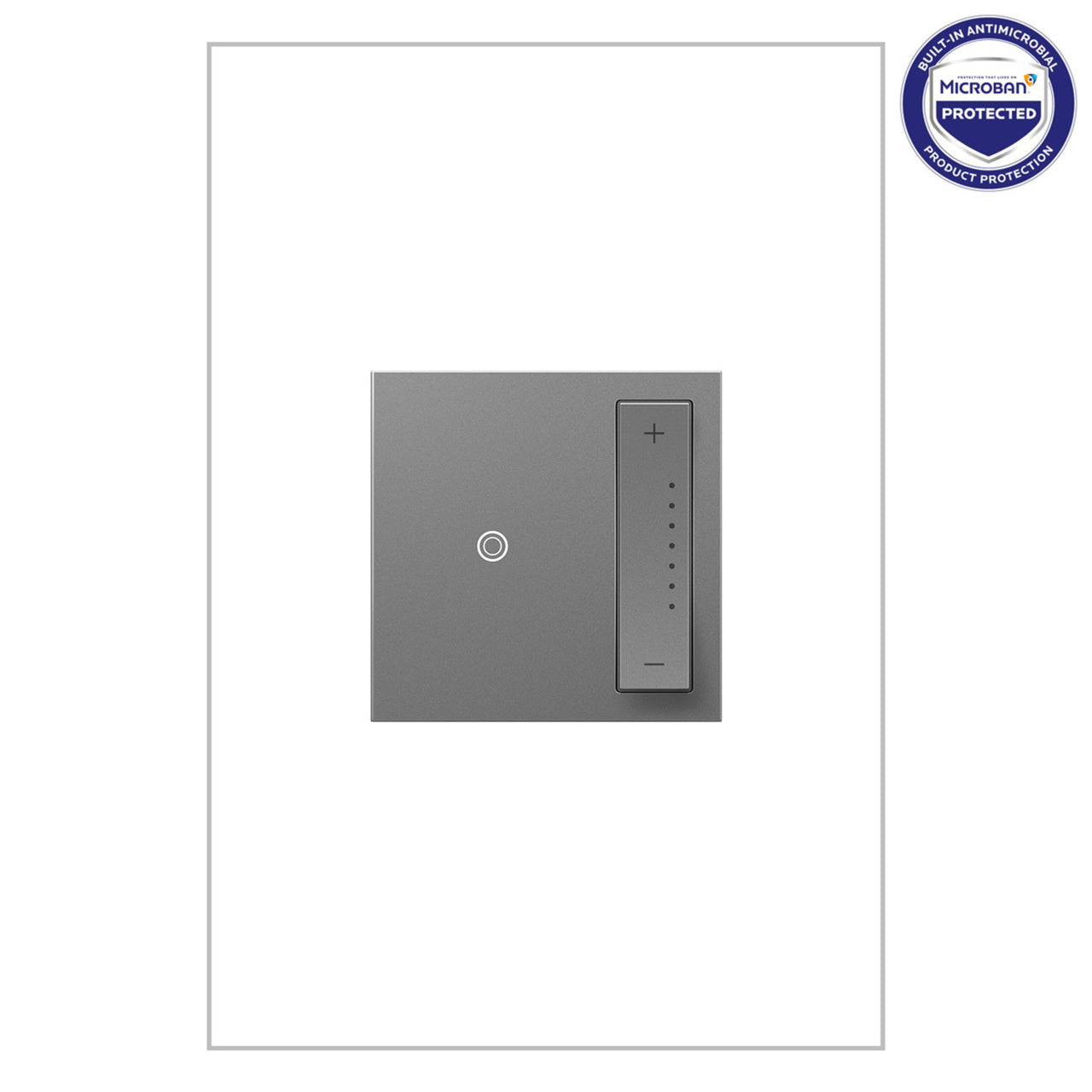 Legrand sofTap Dimmer, 0-10V Lighting Controls Legrand Magnesium  