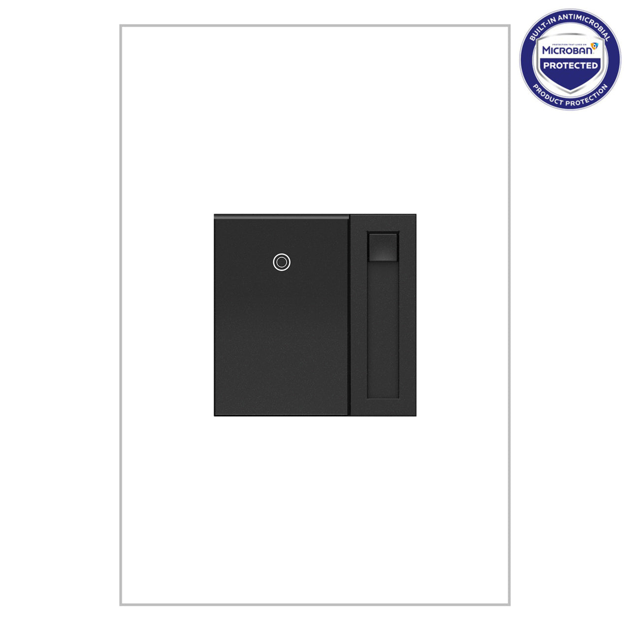 Legrand Paddle Dimmer, 450W (CFL, LED) Lighting Controls Legrand Graphite  