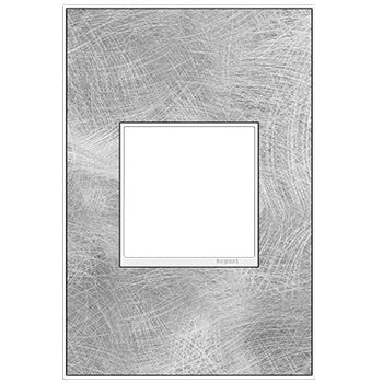 Legrand Spiraled Stainless Wall Plate