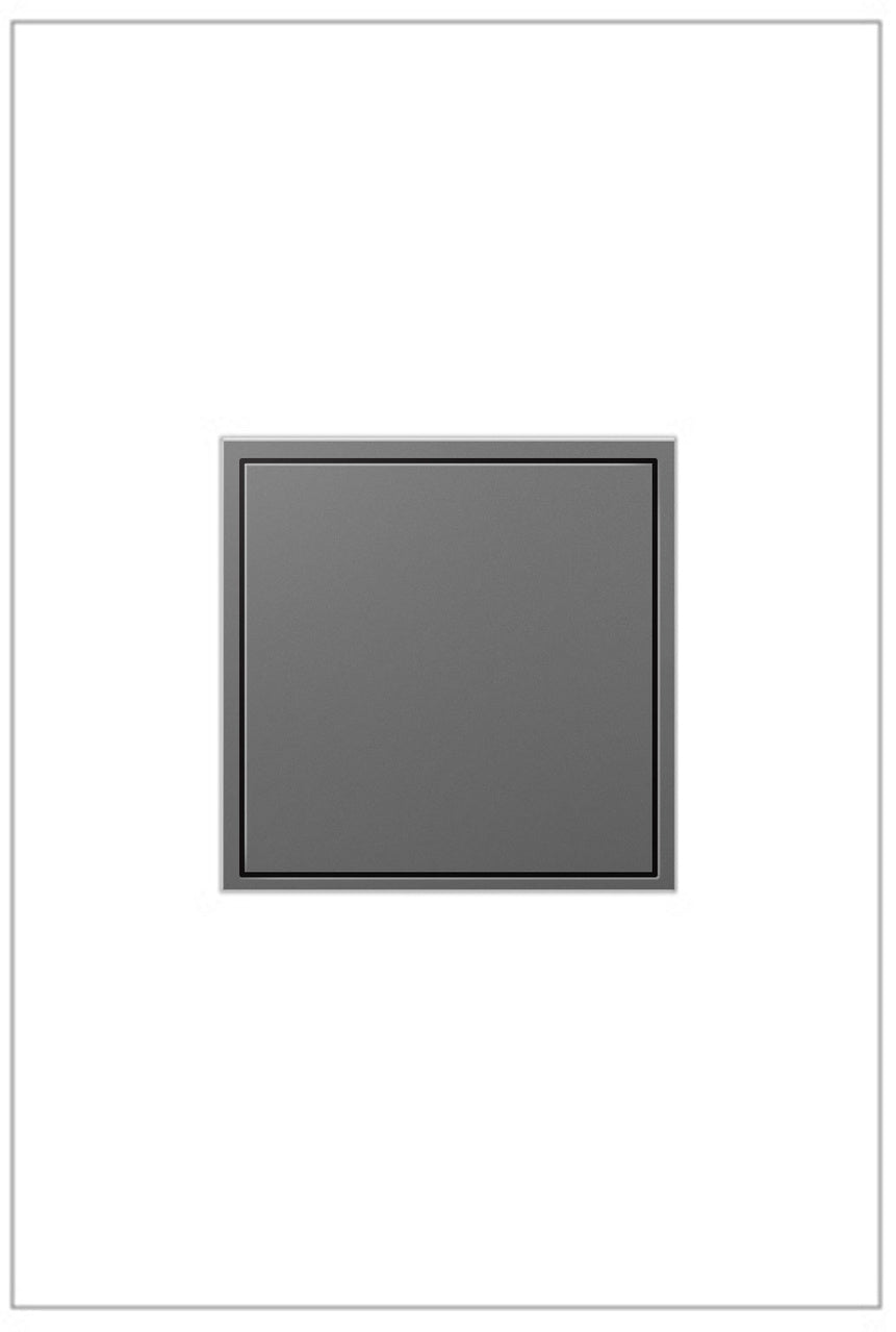 Legrand Pop-Out Outlet, 1-Gang Lighting Controls Legrand Magnesium  