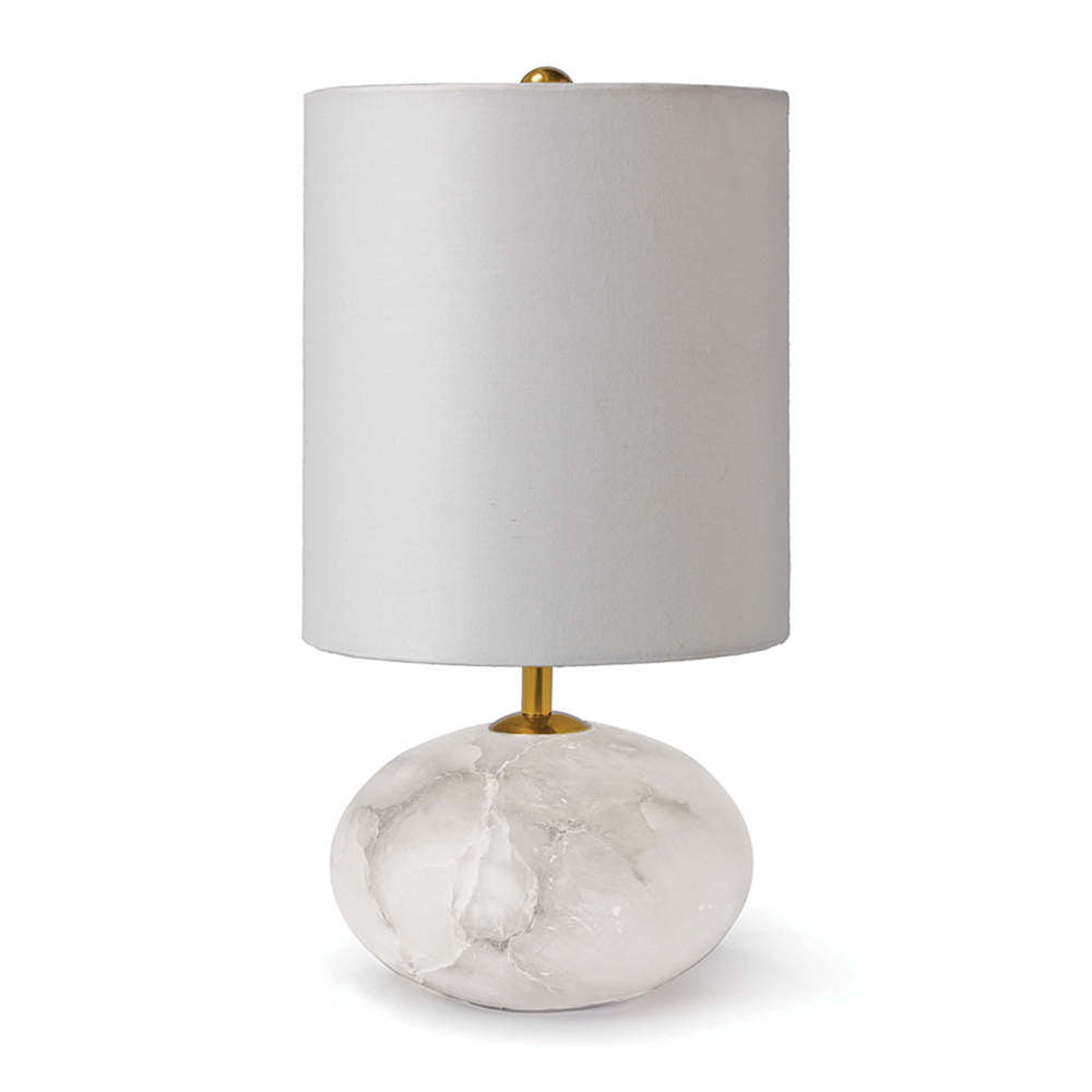 Regina Andrew Alabaster Mini Orb Lamp Lamp Regina Andrew   