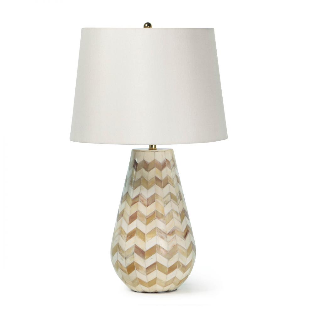 Regina Andrew Cassia Chevron Table Lamp Table Lamps Regina Andrew   