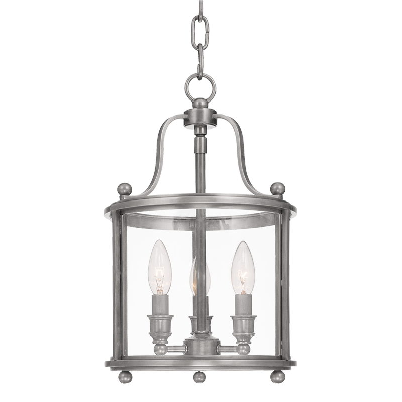 Hudson Valley Lighting Mansfield Lantern Lantern Hudson Valley Lighting Antique Nickel  