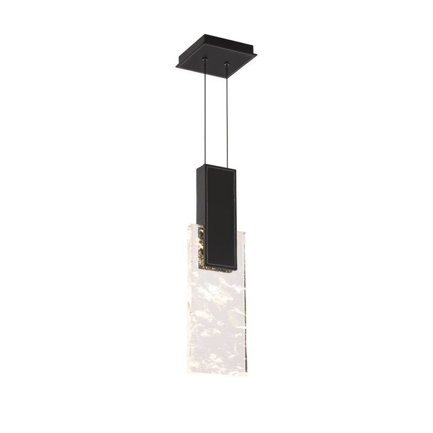 Schonbek Beyond  Tryst 21in Mini Pendant Mini-Pendants Schonbek Beyond Black OPTIC HAZE 