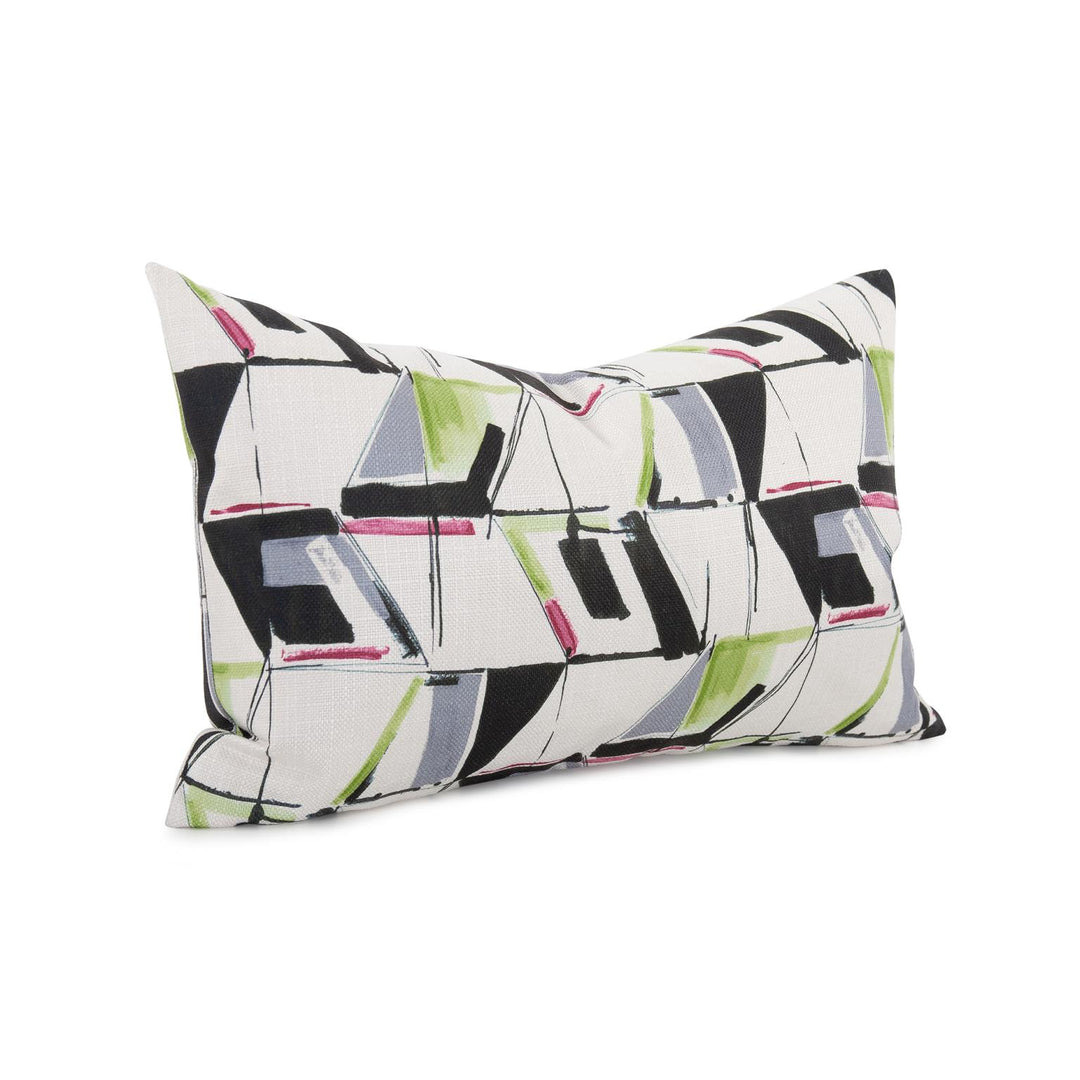 Howard Elliott Collection Pillow 14 x 22 Abstract Fuchsia - Down Insert