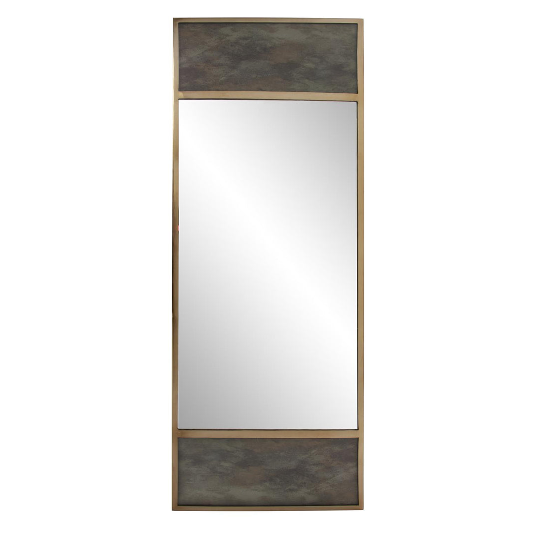 Howard Elliott Collection Albizzi Antiqued Paneled Mirror Decorative Mirrors Howard Elliott Collection   