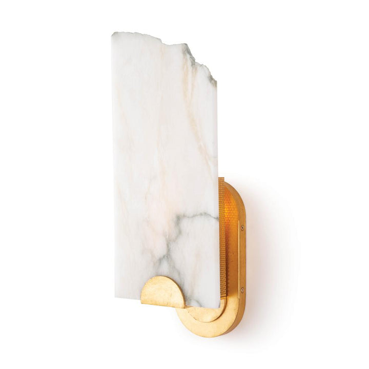 Regina Andrew Jonah Alabaster Sconce Wall Sconces Regina Andrew   