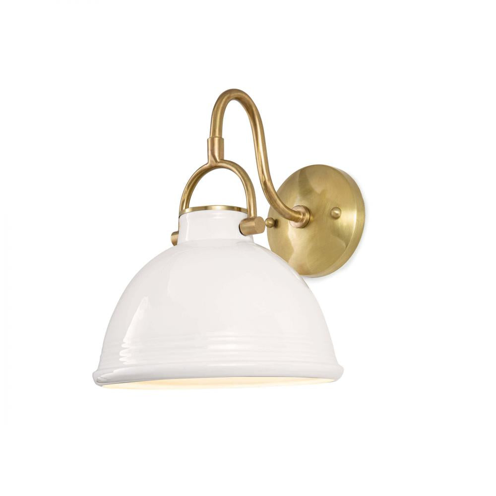 Regina Andrew Eloise Ceramic Sconce Wall Light Fixtures Regina Andrew   