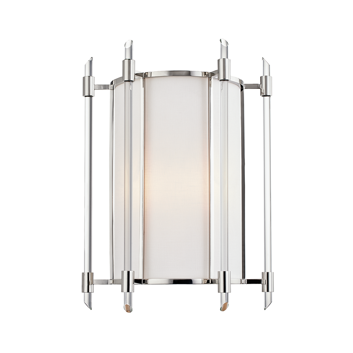 Hudson Valley Lighting Delancey Wall Sconce Sconce Hudson Valley Lighting Polished Nickel  