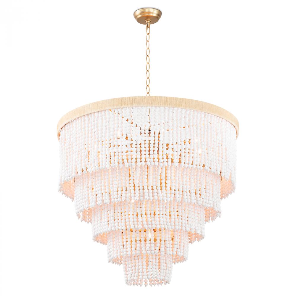 Regina Andrew Coastal Living Waterfall Chandelier Chandeliers Regina Andrew   