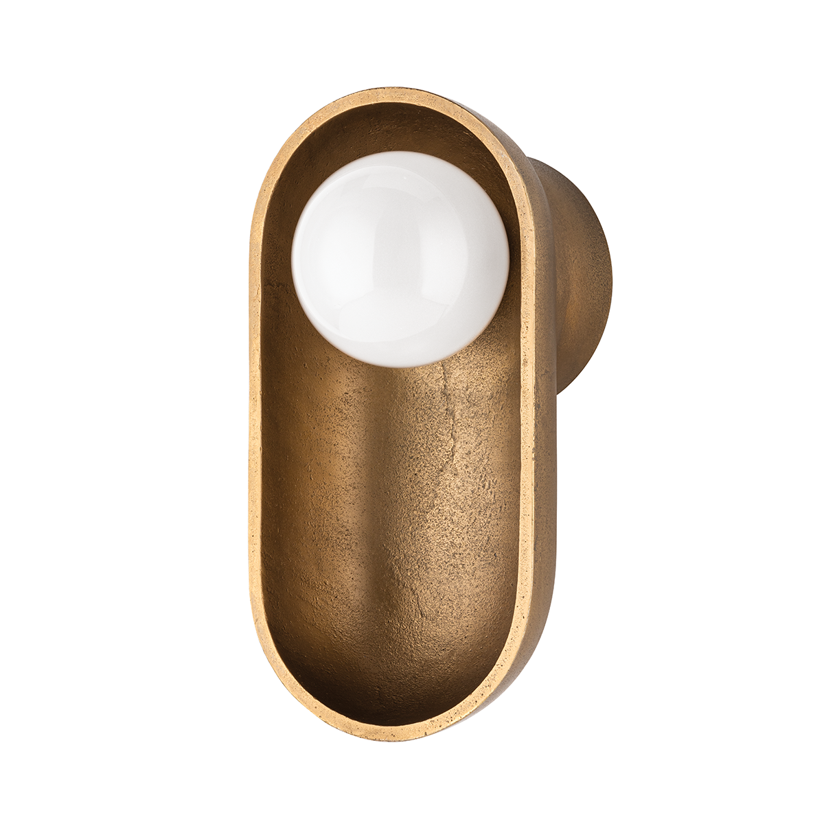 Hudson Valley Lighting Nathan Wall Sconce Sconce Hudson Valley Lighting Aged Brass  