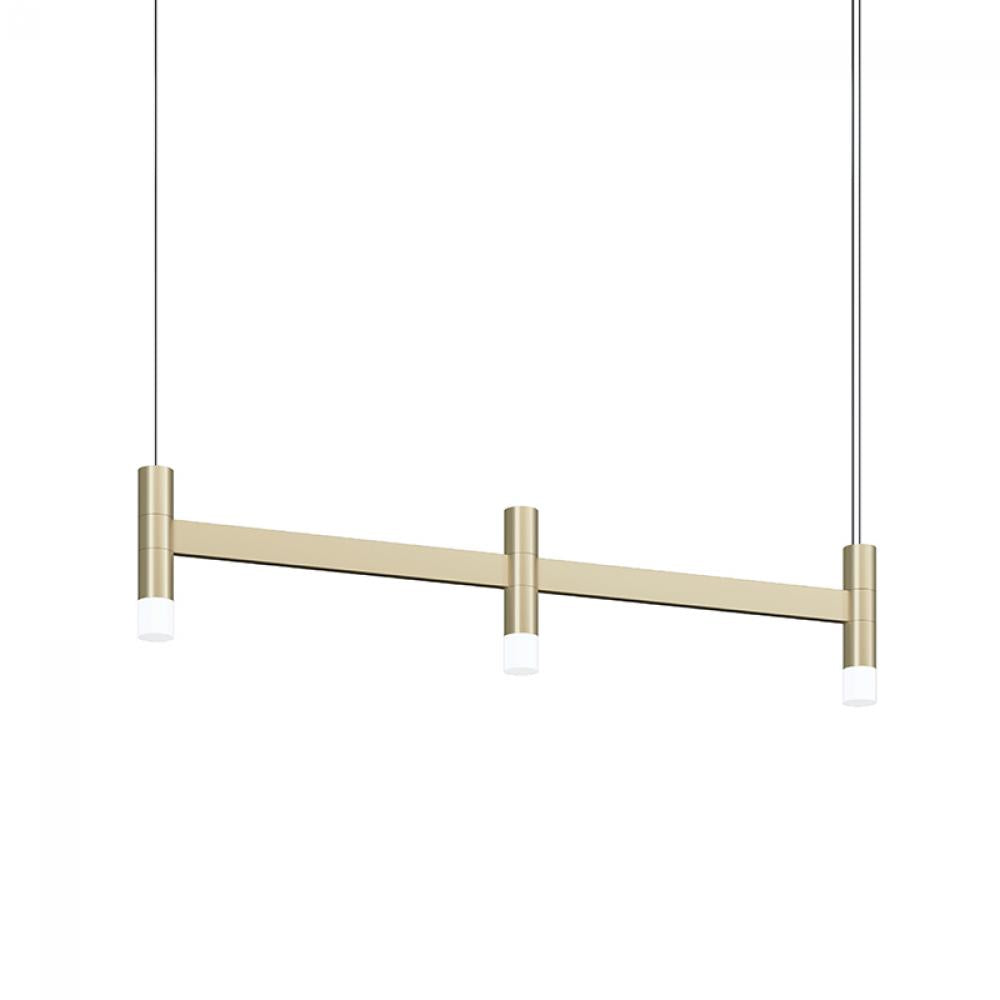 Sonneman Systema Staccato 3-Light Linear Pendant Pendants Sonneman   