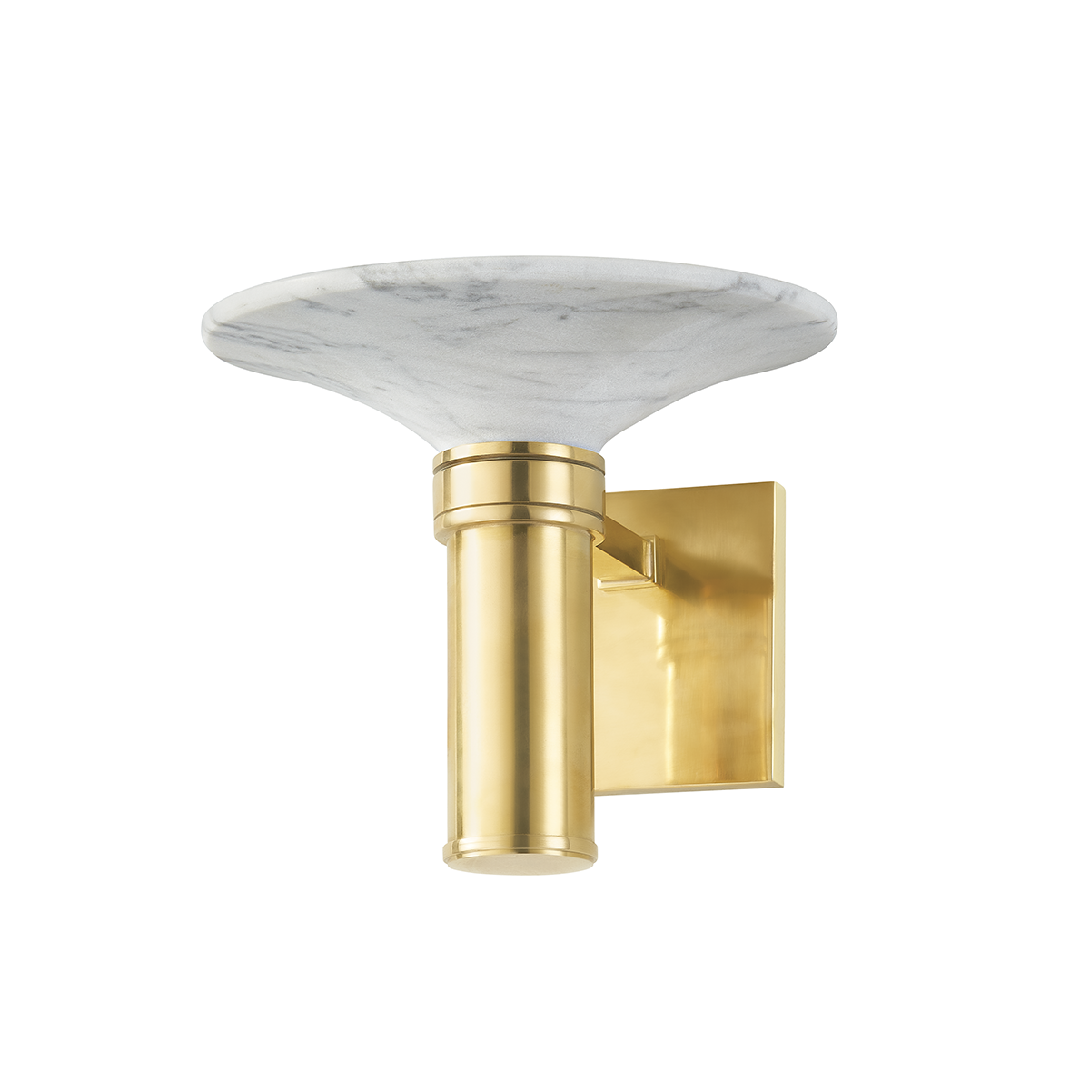 Hudson Valley Lighting Brann Wall Sconce Sconce Hudson Valley Lighting Aged Brass  