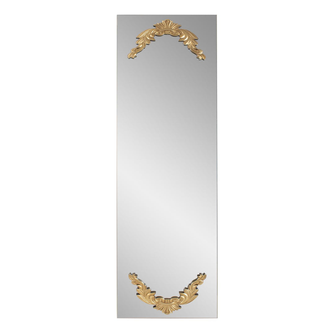 Howard Elliott Collection Adelard Mirror in Antique Gold Decorative Mirrors Howard Elliott Collection   