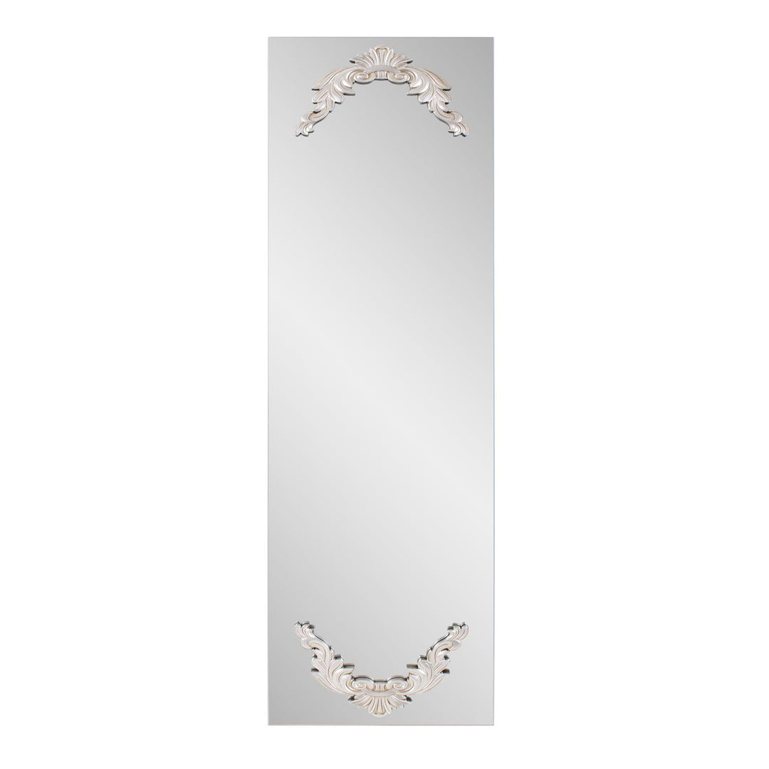 Howard Elliott Collection Adelard Mirror in Antique Silver Decorative Mirrors Howard Elliott Collection   