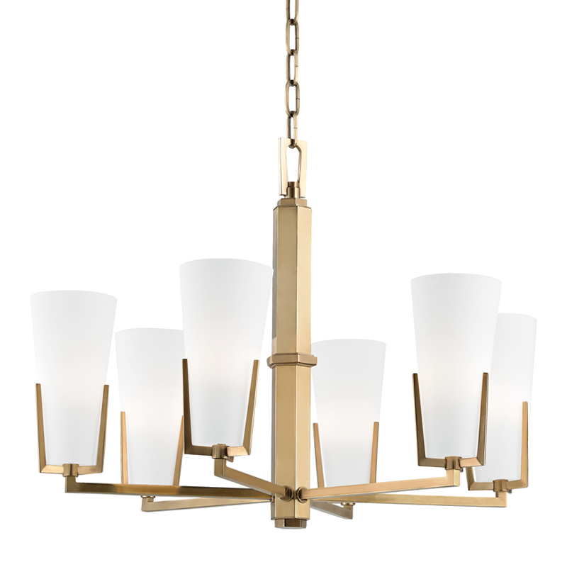 Hudson Valley Lighting Upton Chandelier Chandelier Hudson Valley Lighting Aged Brass  