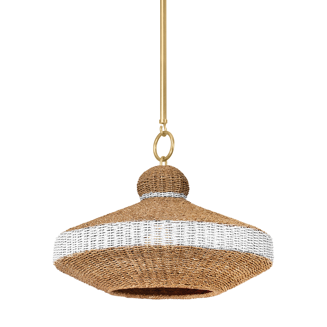 Hudson Valley Lighting Bethel Pendant Pendants Hudson Valley Lighting Vintage Gold Leaf  