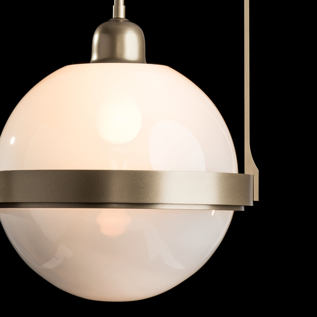 Atlas Pendant Mini-Pendants Hubbardton Forge Soft Gold 13.9x13.4x27.2 Opaline (WF)