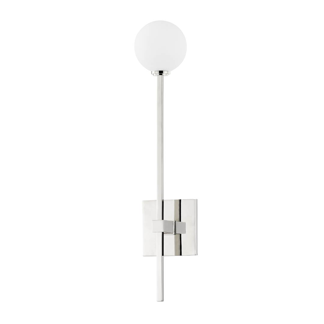 Hudson Valley Lighting Pellar Wall Sconce Wall Sconces Hudson Valley Lighting Polished Nickel  