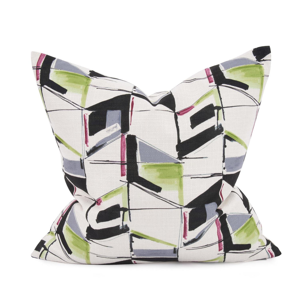 Howard Elliott Collection 20 x 20 Abstract Fuchsia Pillow - Poly Insert