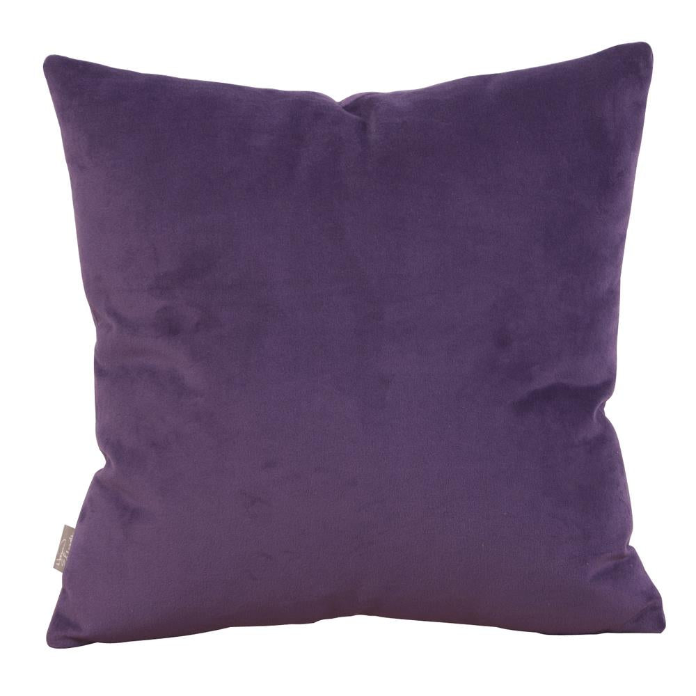 Howard Elliott Collection 20 x 20 Pillow Bella Eggplant - Poly Insert