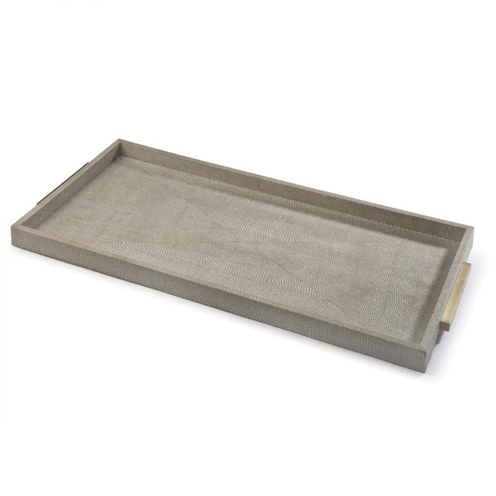 Regina Andrew Rectangle Shagreen Boutique Tray Trays Regina Andrew   