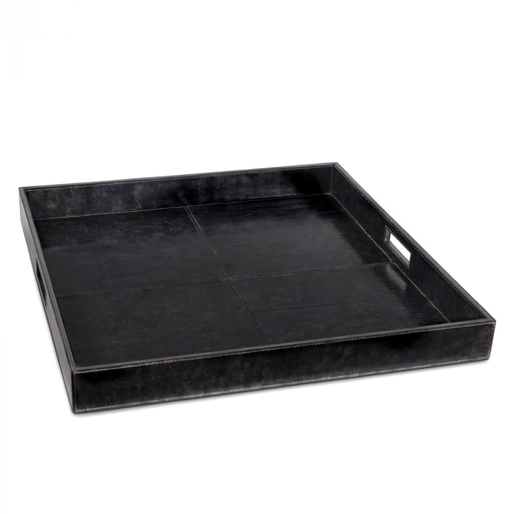 Regina Andrew Derby Square Leather Tray Home Décor/Accent Regina Andrew   