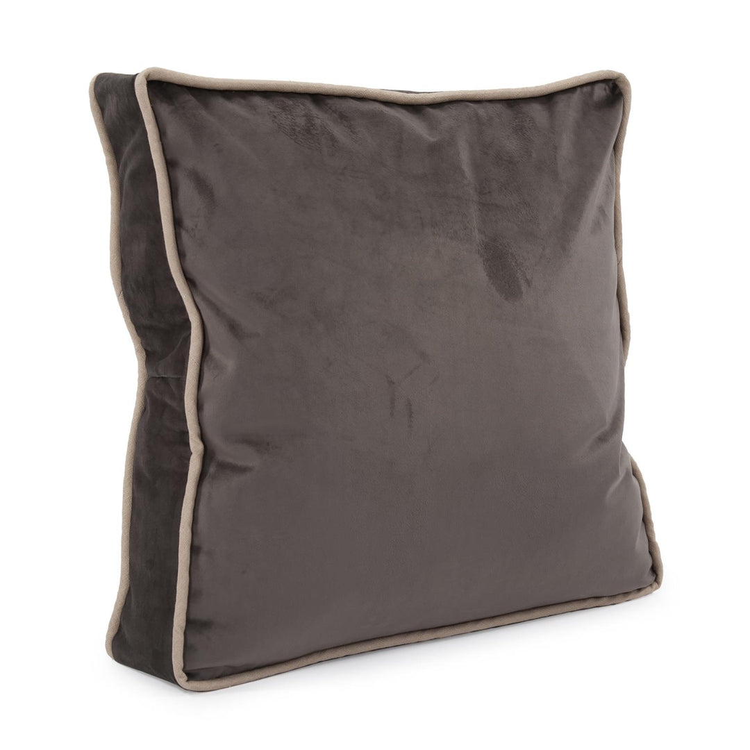 Howard Elliott Collection 20 Gusseted Pillow  Bella Pewter - Down Insert Pillows Howard Elliott Collection   