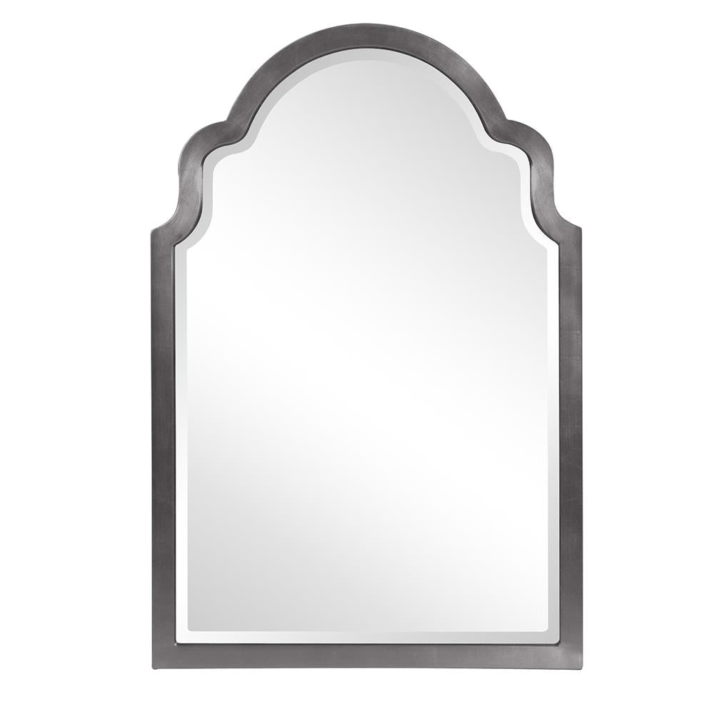 Howard Elliott Collection Sultan Mirror - Glossy Charcoal Mirrors Howard Elliott Collection   