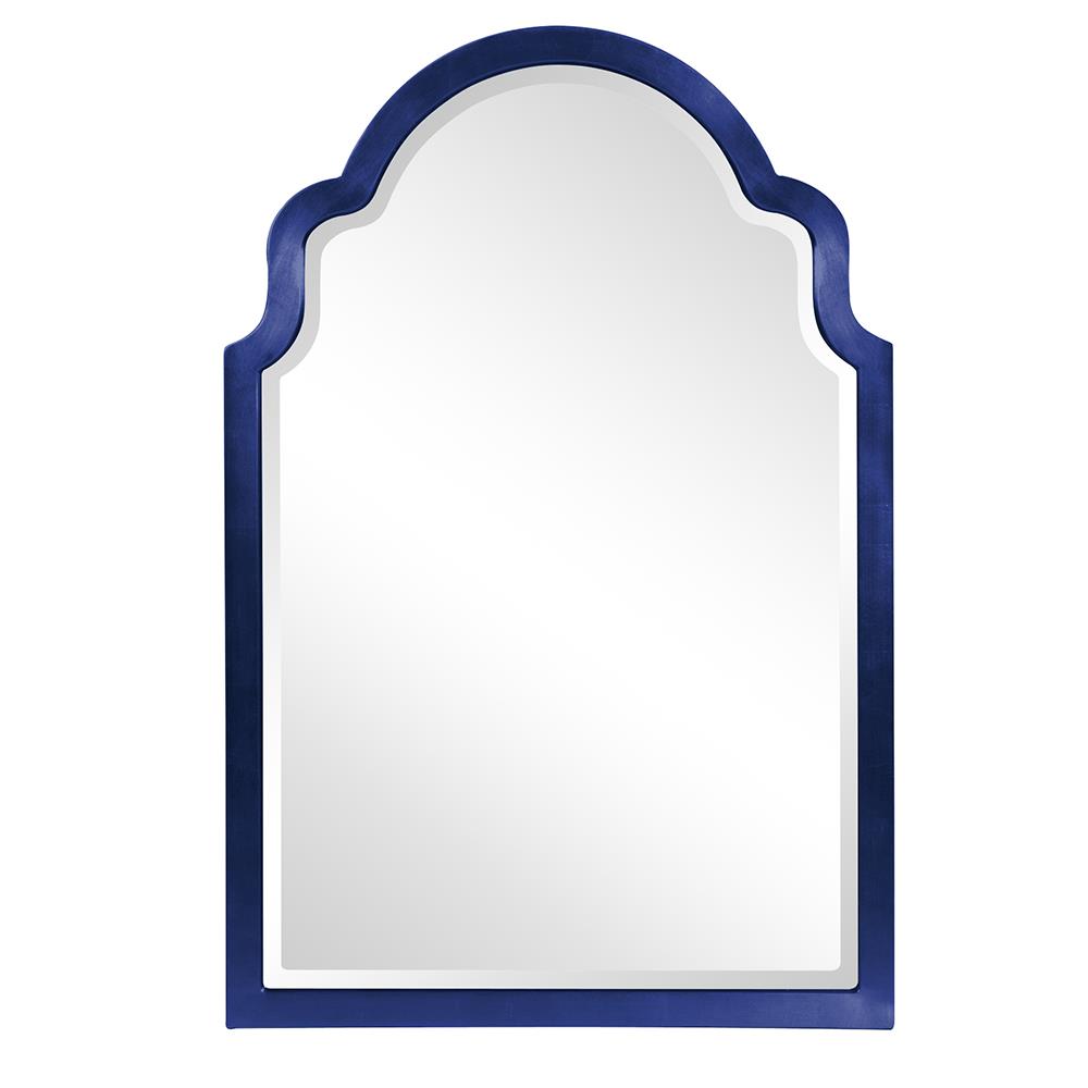 Howard Elliott Collection Sultan Mirror - Glossy Navy Mirrors Howard Elliott Collection   